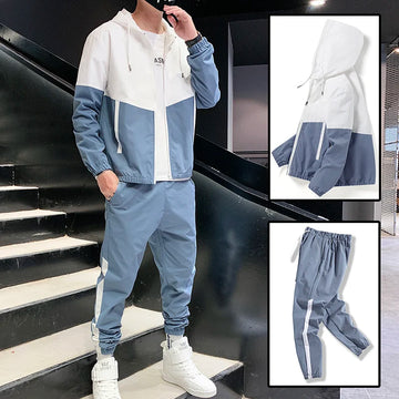 Men’s 2025 Hooded Tracksuit Jogger Set
