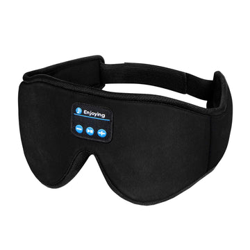 3d Wireless 5.0 Bluetooth Music Eye Mask Call Dual Stereo Sound Light Shield Sleep Eye Mask Digital Computer Smart