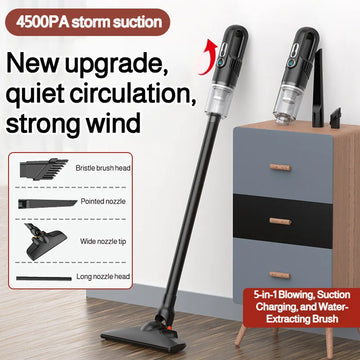 Wireless Car Vacuum Cleaner 4500Pa