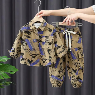 Boys 2025 Spring/Autumn Tracksuit