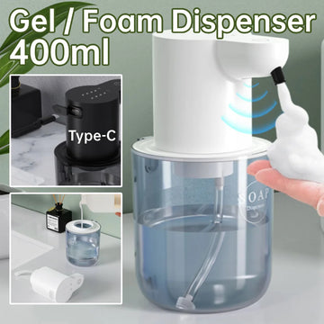 400ml Rechargeable Foaming Soap Dispenser