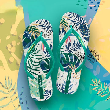 Women’s Beach Anti-Slip Herringbone Slippers