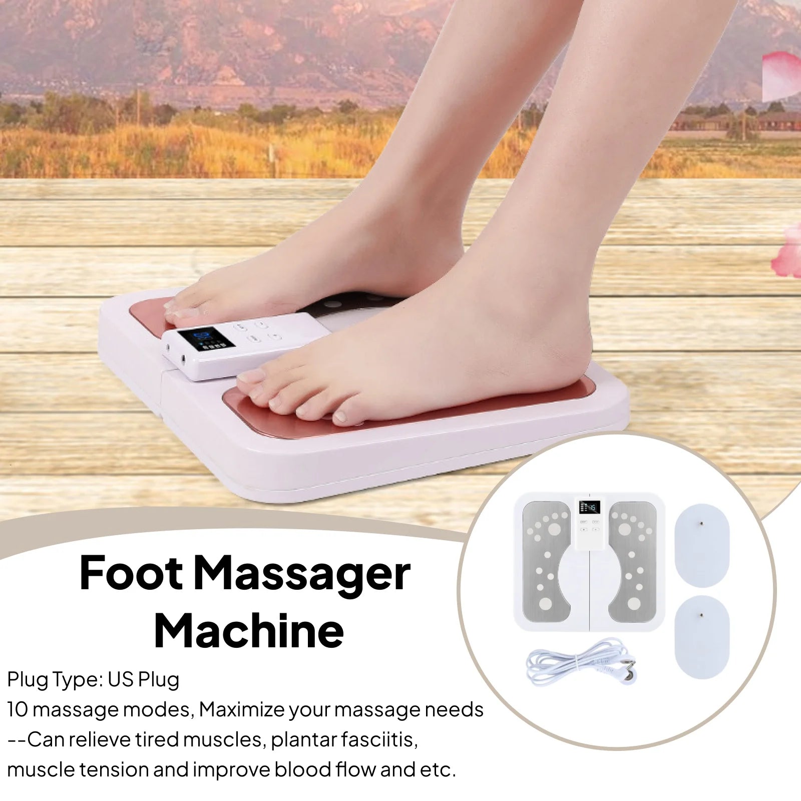 Electric Foot & Leg Circulation Massager