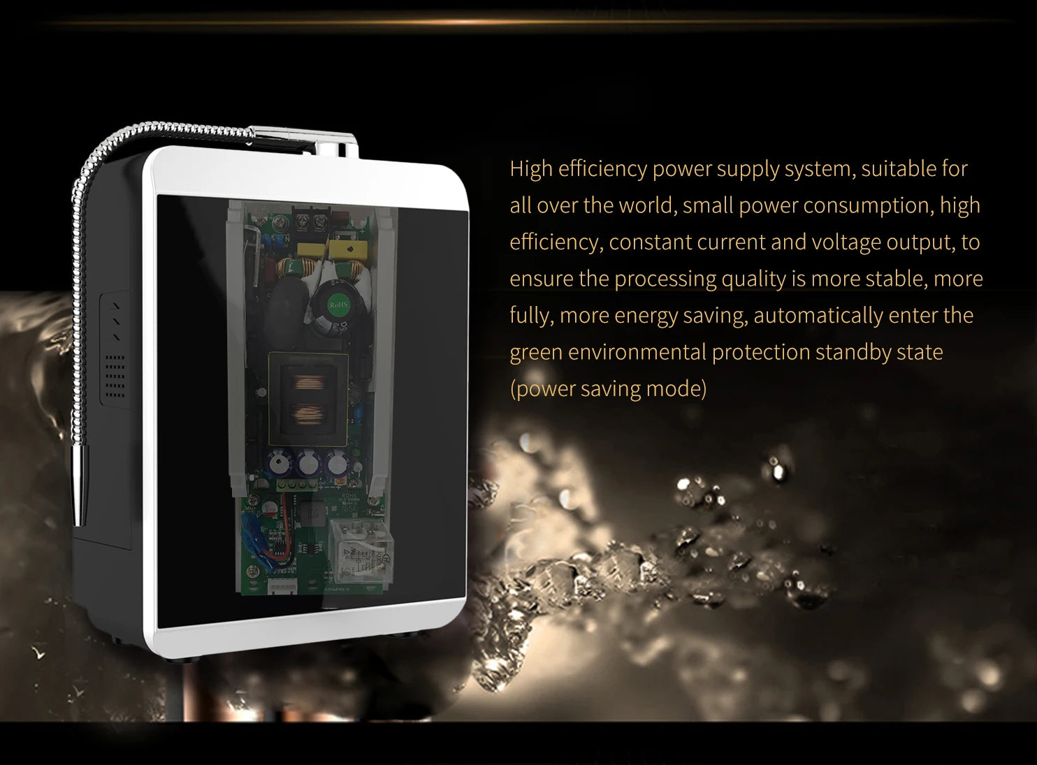 11-Plate High-Quality Water Ionizer & Hydrogen Generator