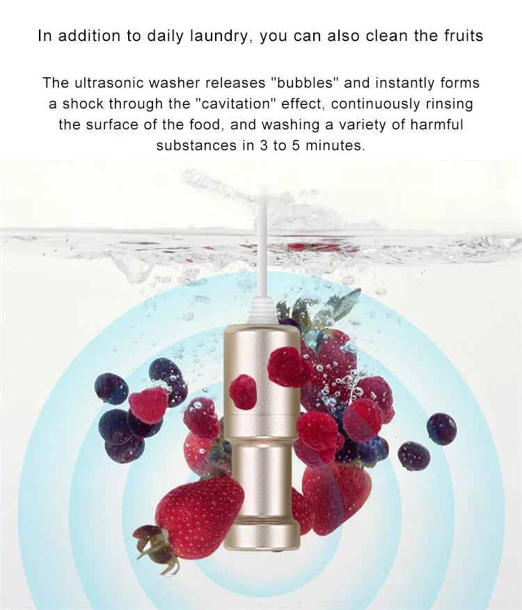 Portable Ultrasonic Cleaner