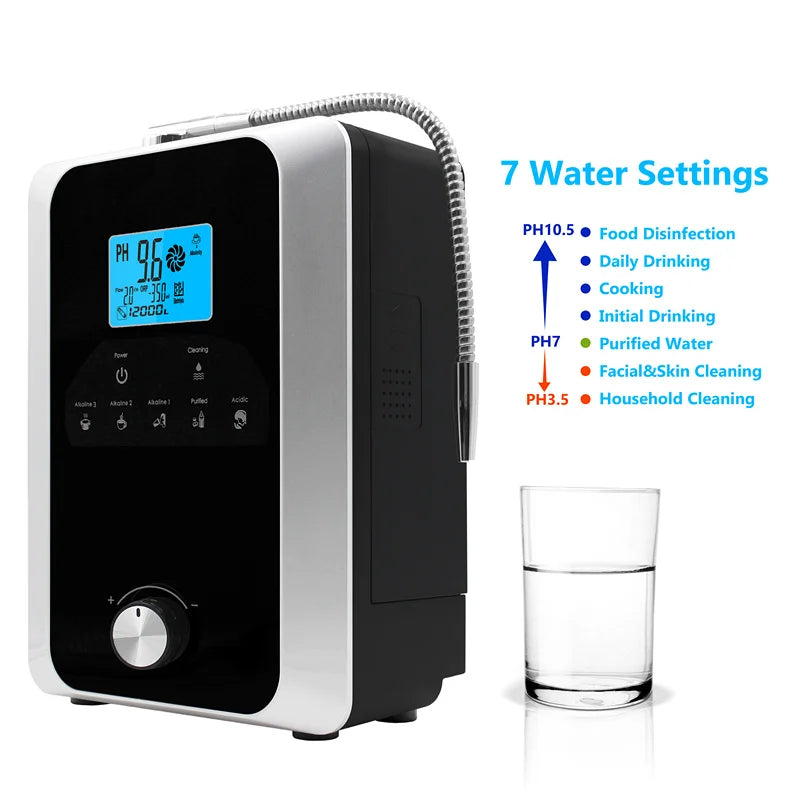 11-Plate High-Quality Water Ionizer & Hydrogen Generator