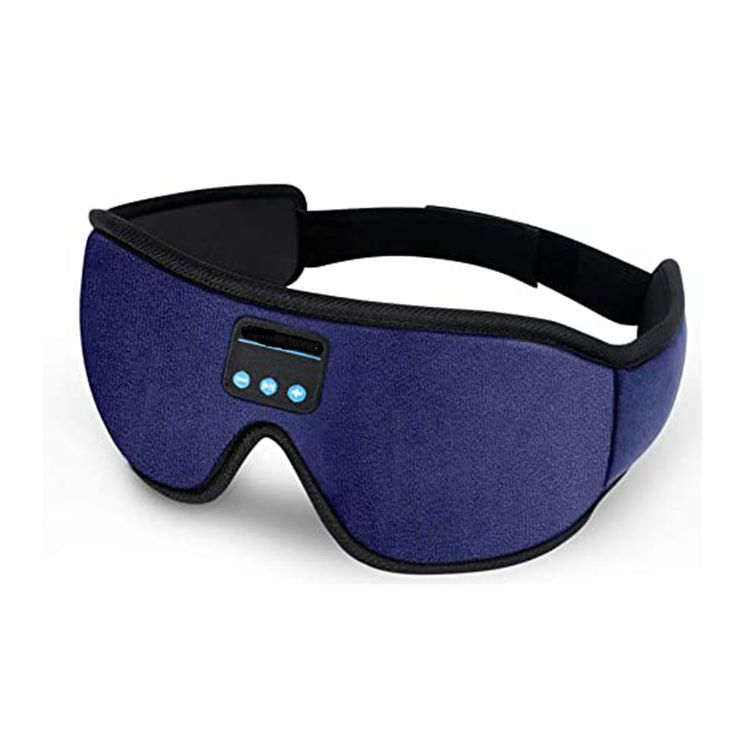 3d Wireless 5.0 Bluetooth Music Eye Mask Call Dual Stereo Sound Light Shield Sleep Eye Mask Digital Computer Smart