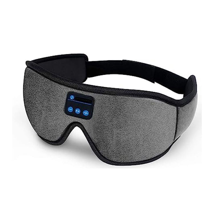 3d Wireless 5.0 Bluetooth Music Eye Mask Call Dual Stereo Sound Light Shield Sleep Eye Mask Digital Computer Smart