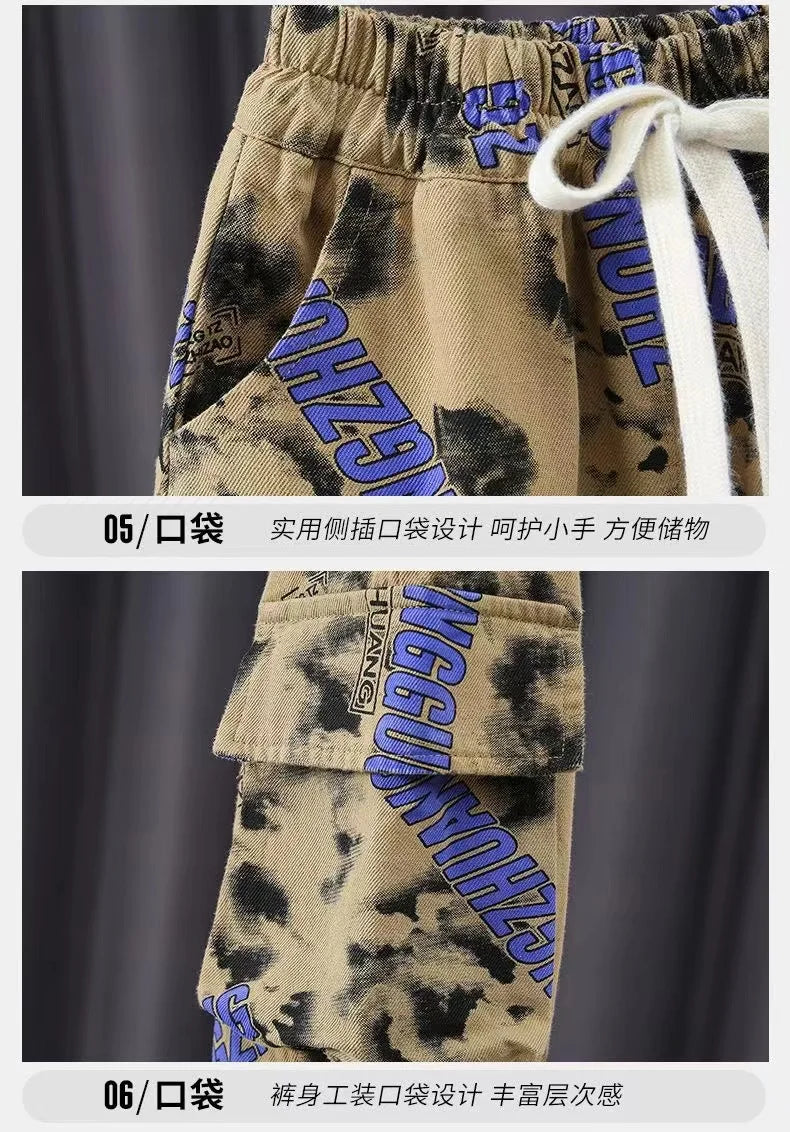 Boys 2025 Spring/Autumn Tracksuit