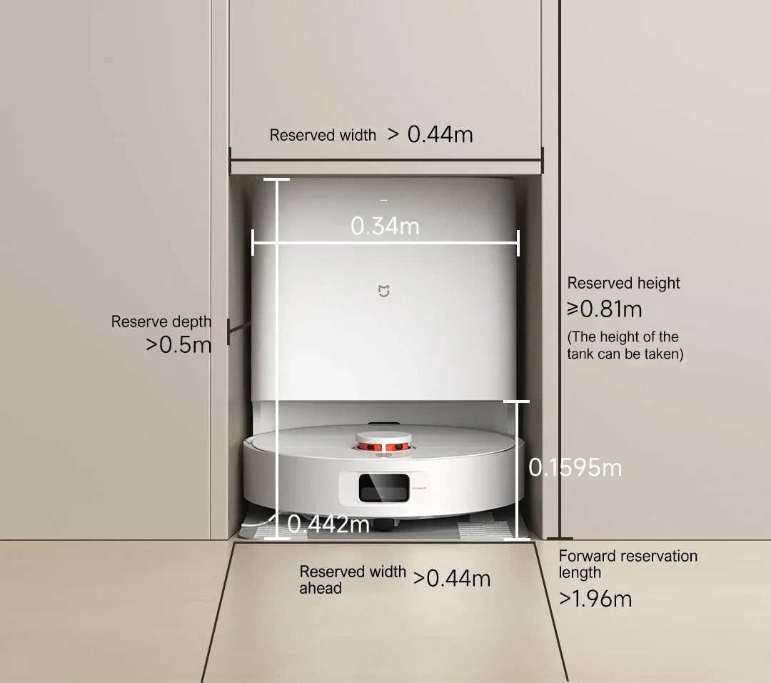 Xiaomi Mijia H40 Self-Cleaning Robot Vacuum