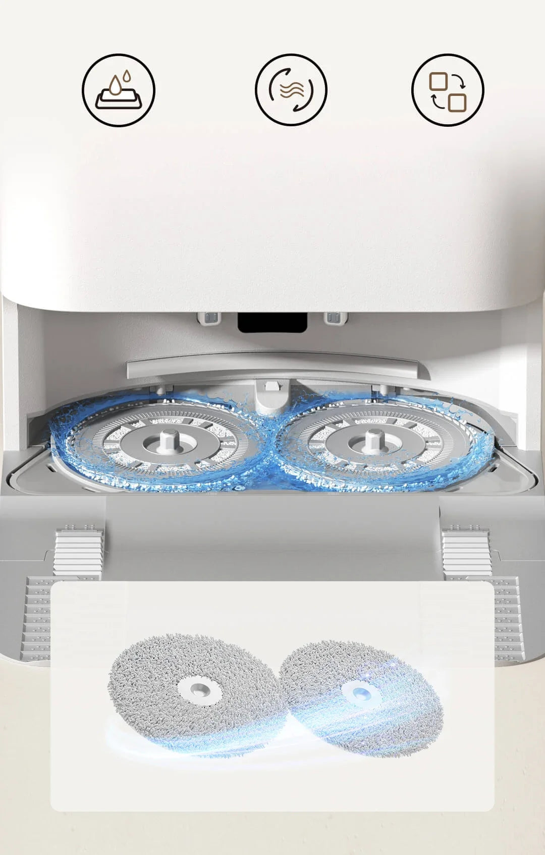 Xiaomi Mijia H40 Self-Cleaning Robot Vacuum