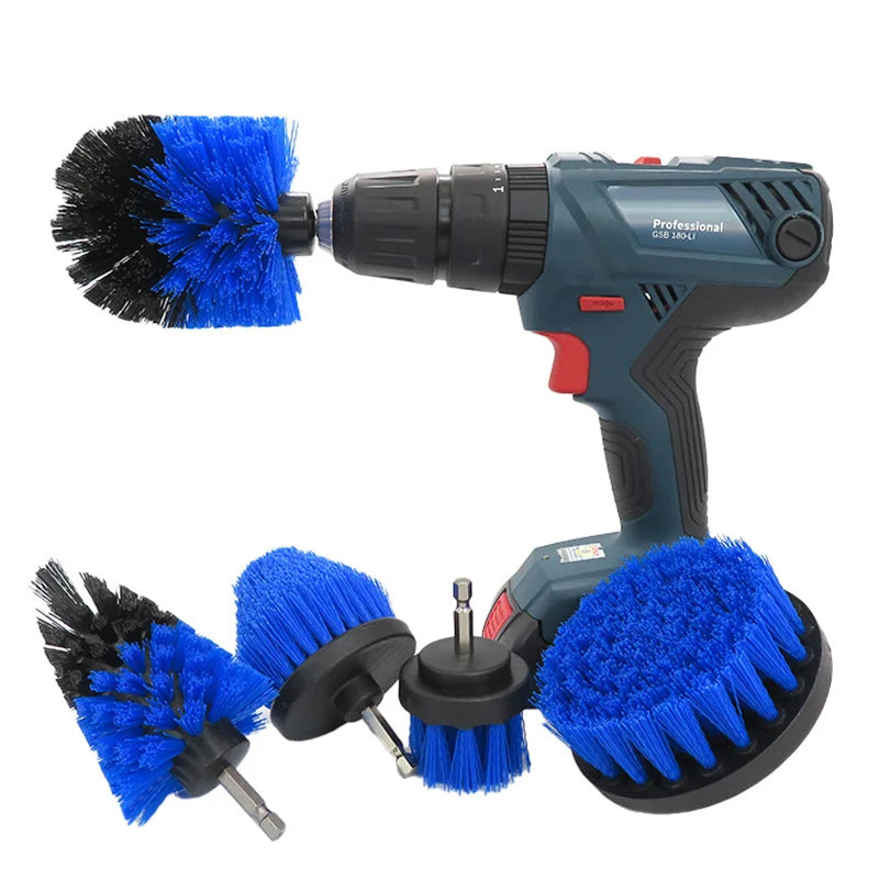 5pcs Electric Drill Brush Cleaning Kit