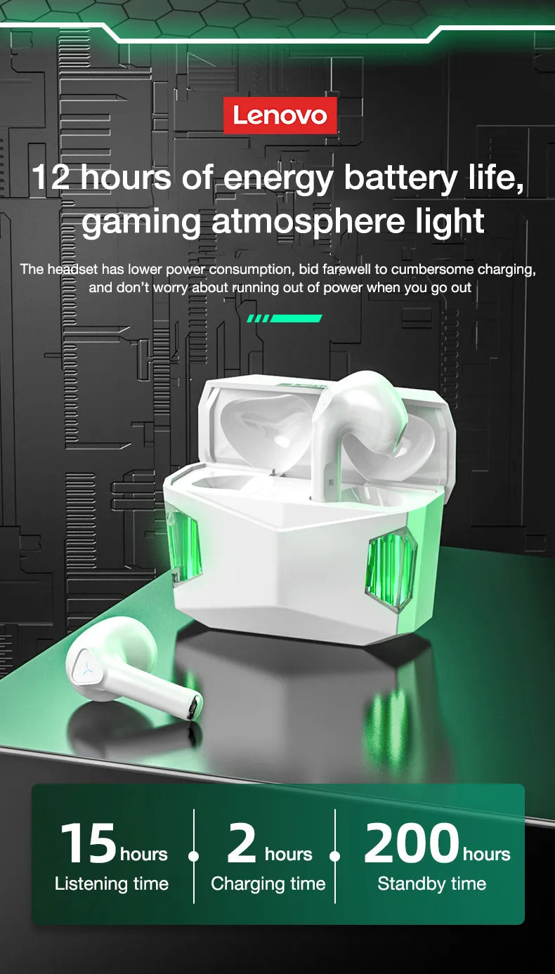 Lenovo LP6 TWS Bluetooth V5.1 Earphones