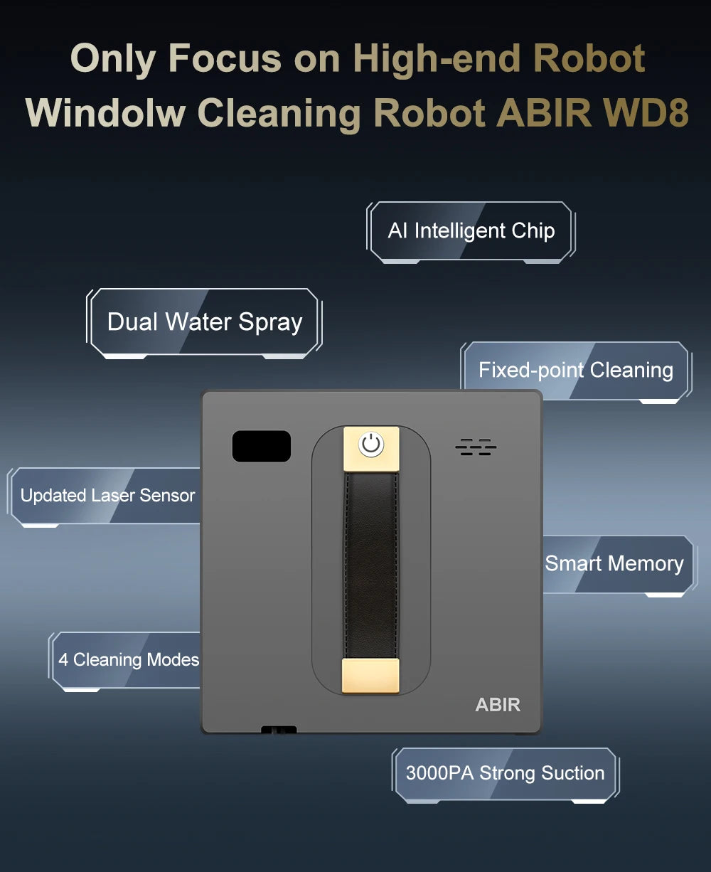 ABIR WD8 Robot Window Cleaner