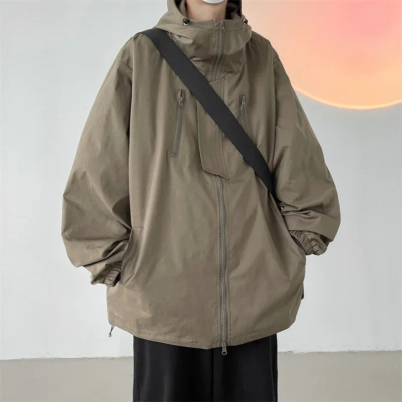 2024 Men’s Hooded Bomber Jacket