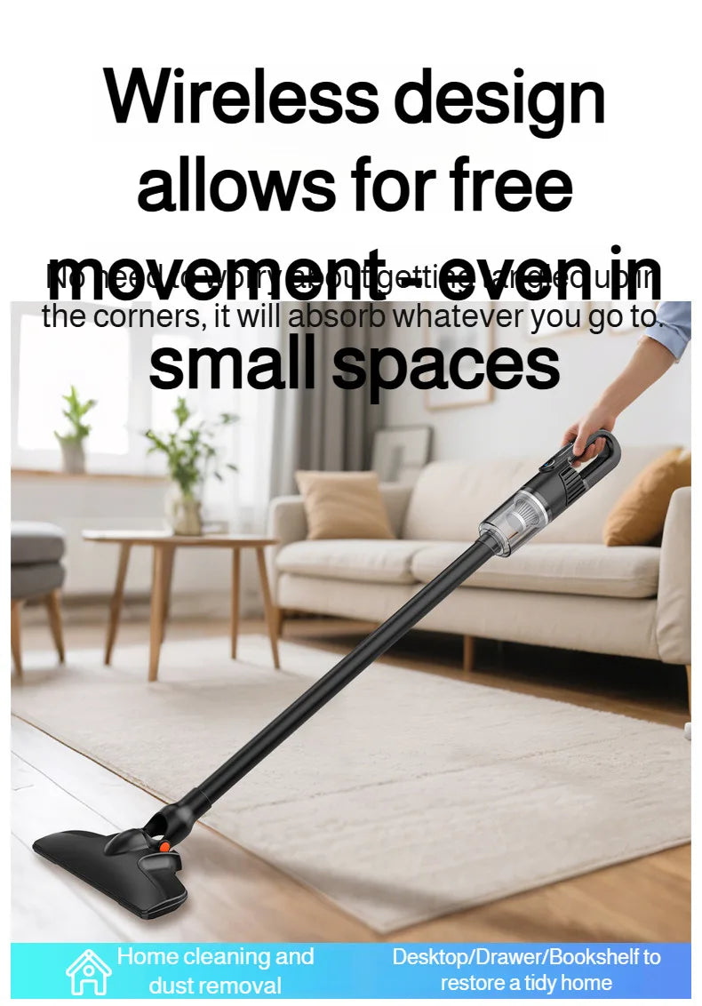 Wireless Car Vacuum Cleaner 4500Pa