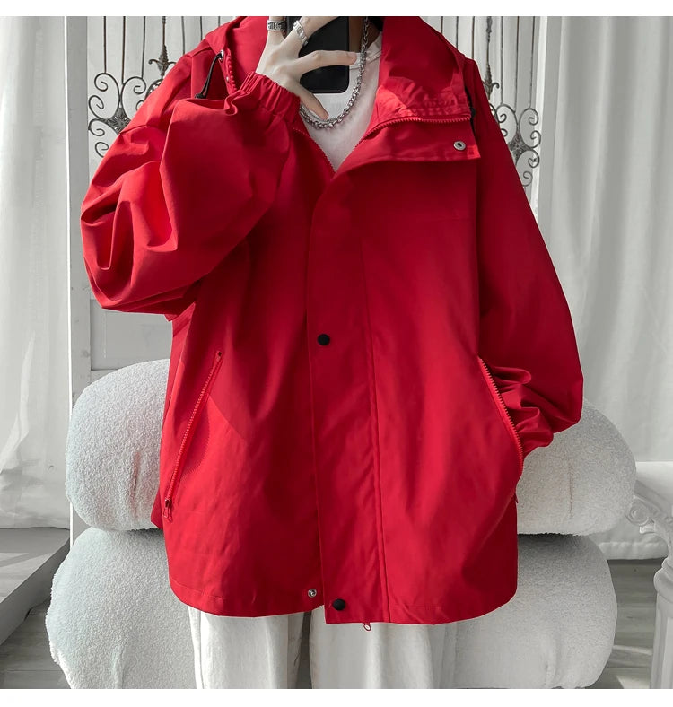 2024 Men’s Hooded Bomber Jacket