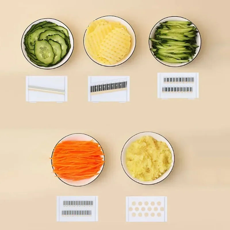 New Multi-Functional Vegetable Slicer & Cutter