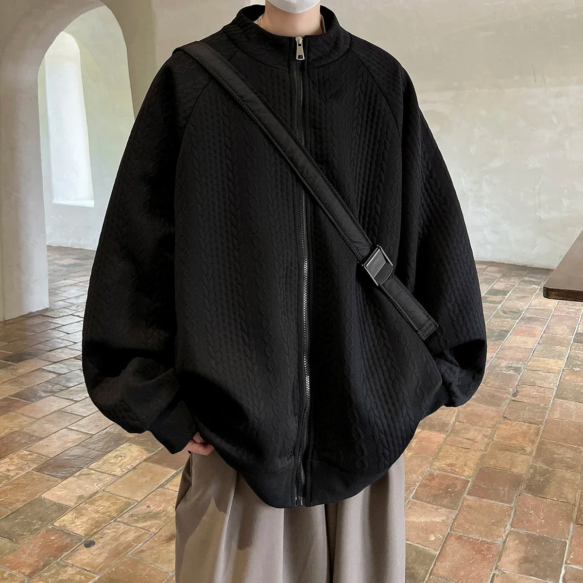 2024 Men’s Hooded Bomber Jacket