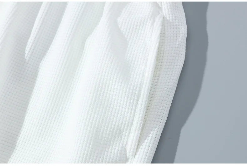 Men’s 2025 Waffle Summer Tracksuit Set