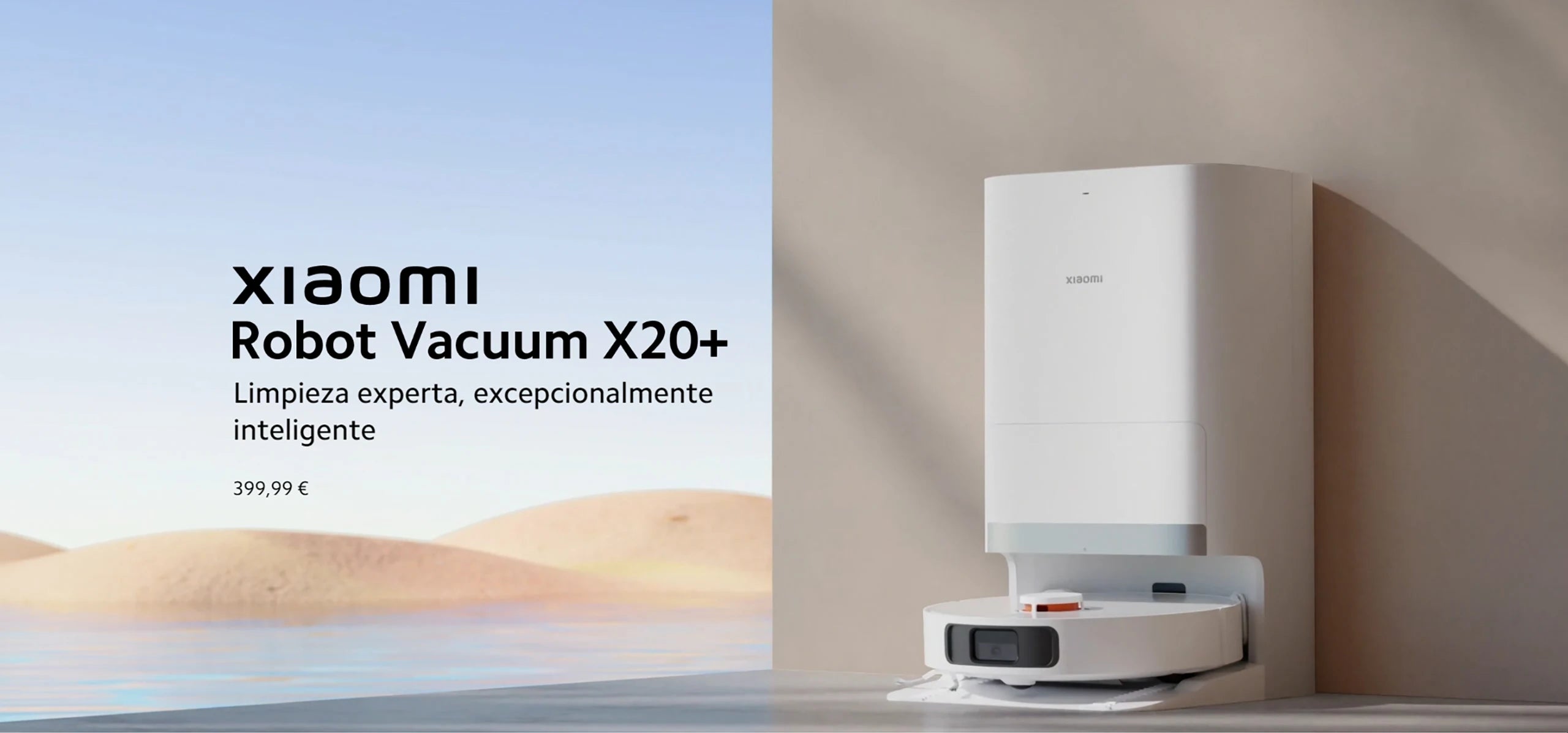 Xiaomi Robot Vacuum X20+ with Smart Base