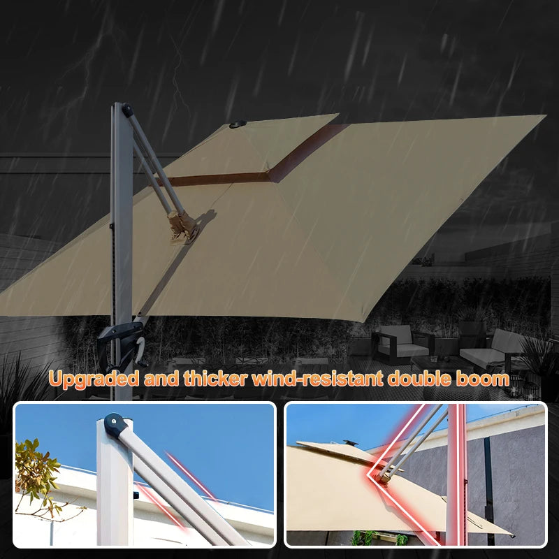 2025 Outdoor Aluminum Patio Umbrella
