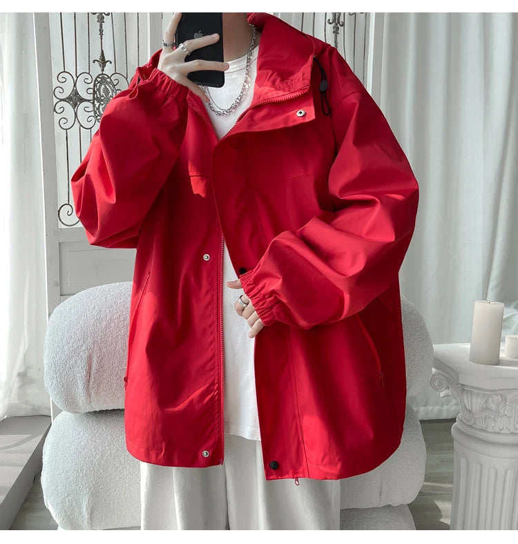 2024 Men’s Hooded Bomber Jacket