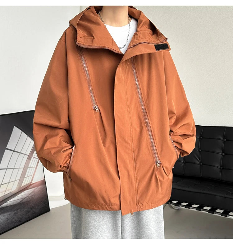2024 Men’s Hooded Bomber Jacket