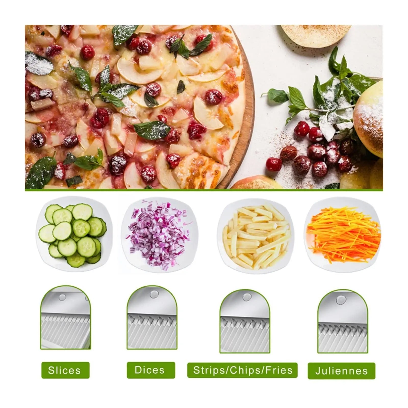5-in-1 Multifunction Vegetable Cutter