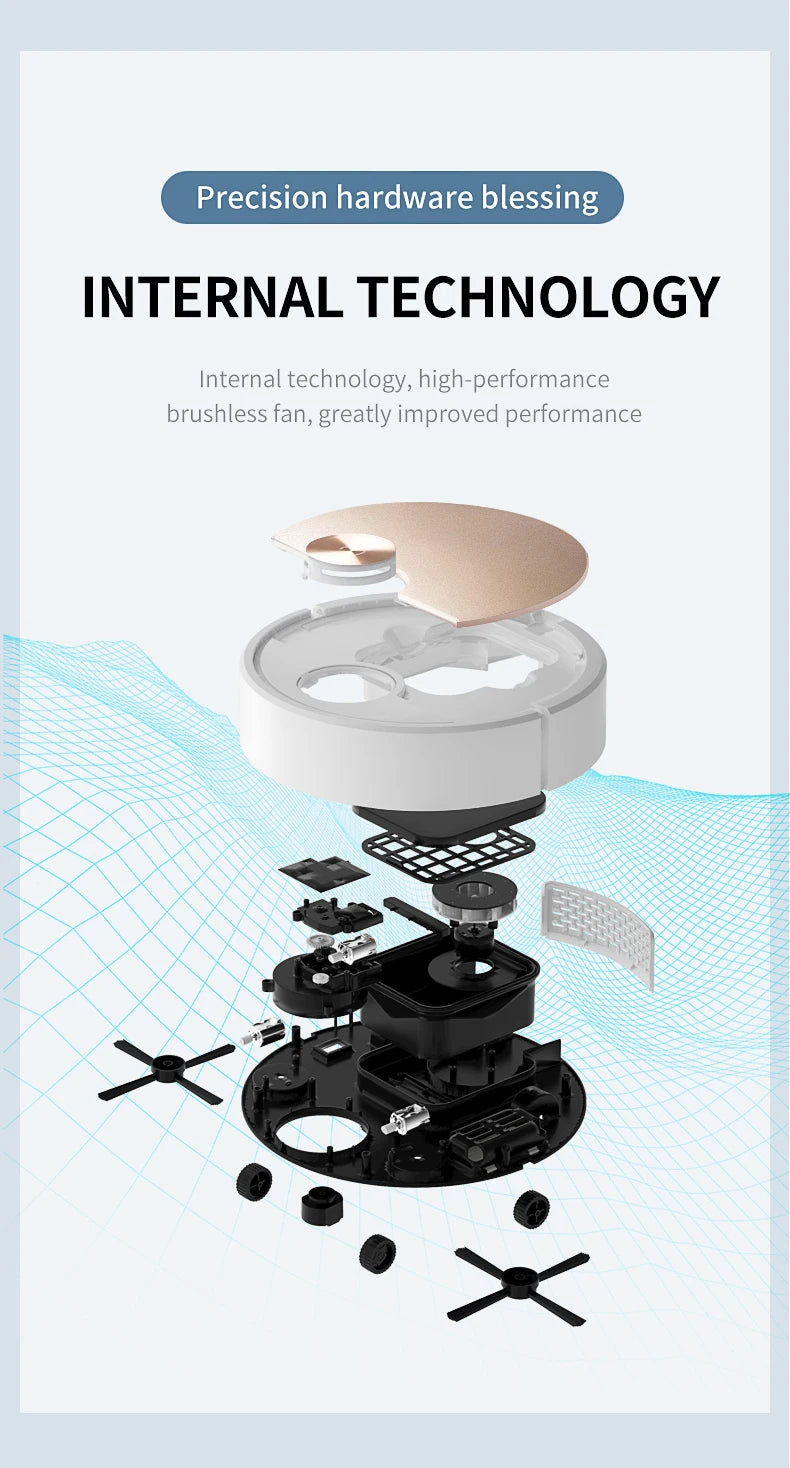 ES06 APP Wireless Robot Vacuum Cleaner