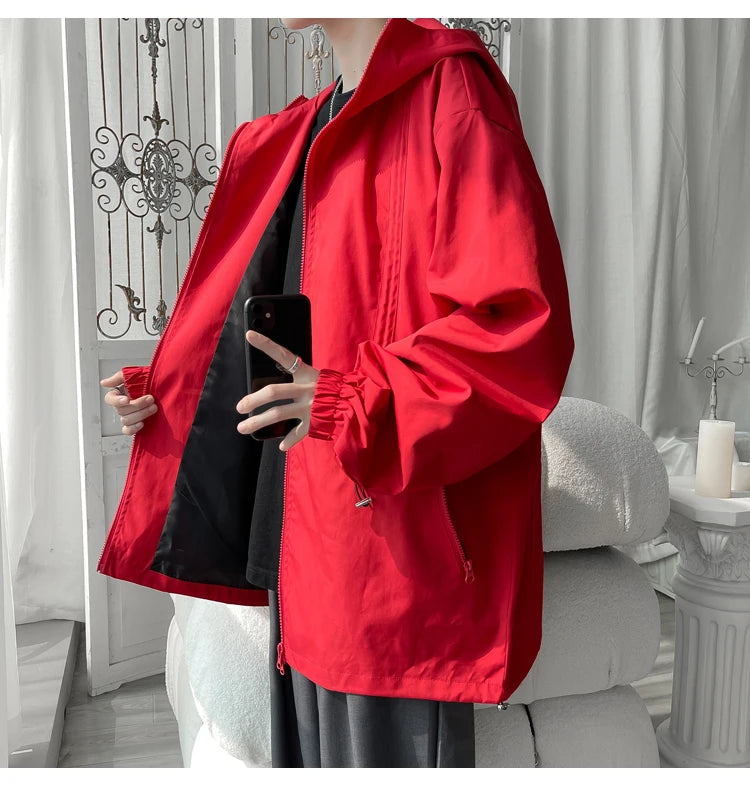 2024 Men’s Hooded Bomber Jacket