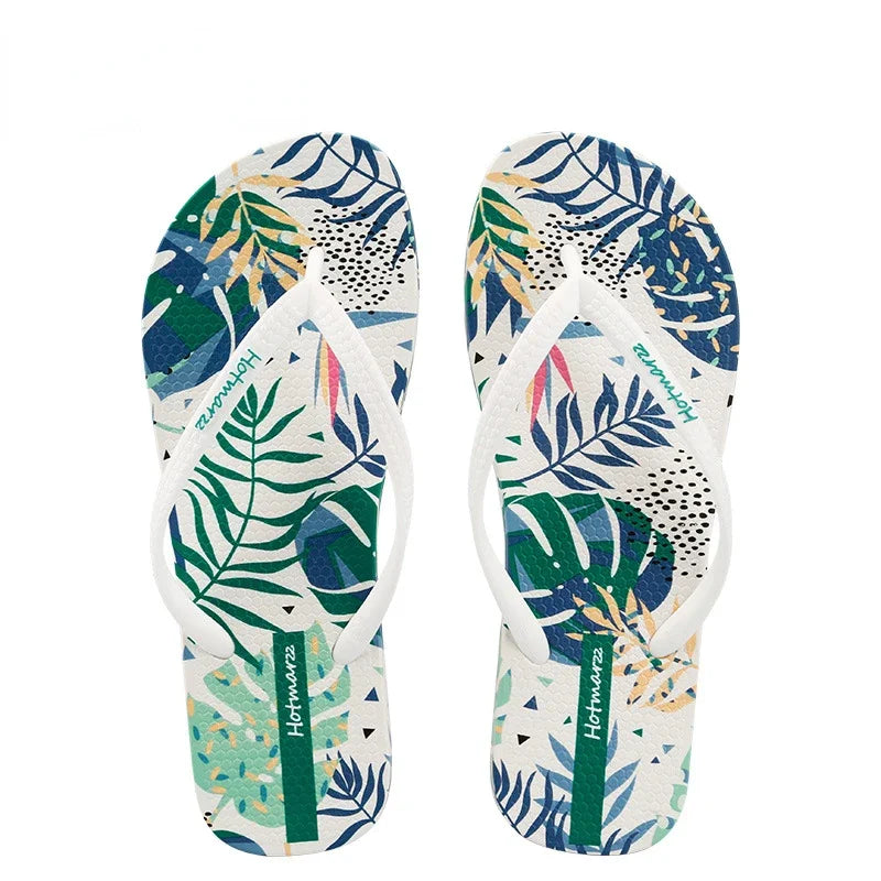 Women’s Beach Anti-Slip Herringbone Slippers