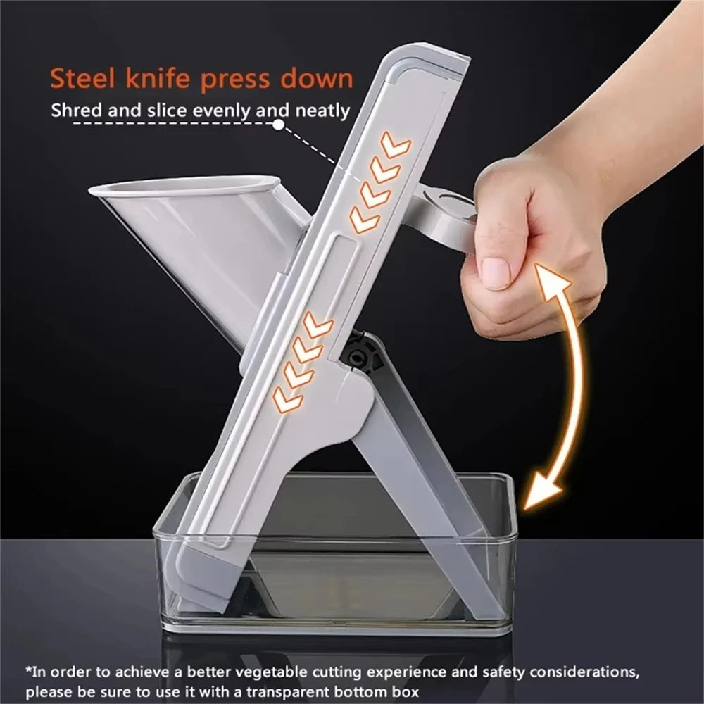 Multifunction Vegetable Chopper & Slicer