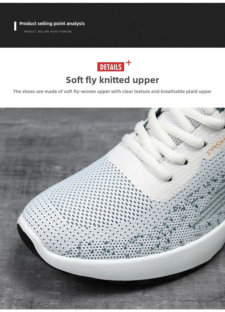 Men’s 2025 Breathable Knit Sneakers