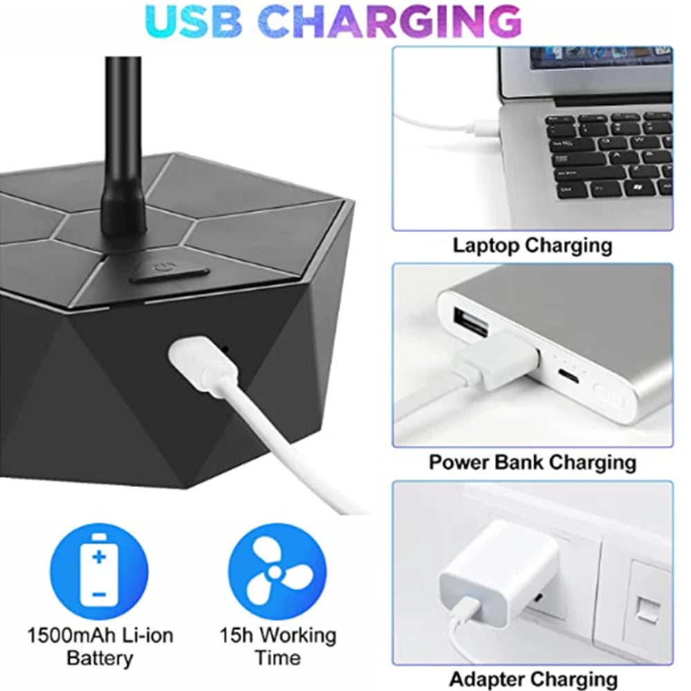 Retractable USB Fly Repellent Fan