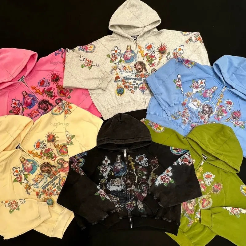 High Street Trendy Streetwear Men’s Set