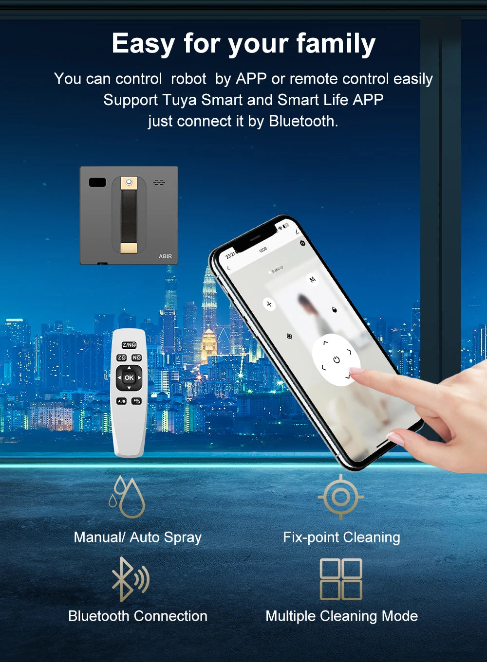 ABIR WD8 Robot Window Cleaner