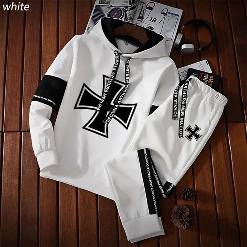 Men’s Autumn Jogging Tracksuit Set