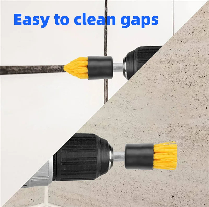 5pcs Electric Drill Brush Cleaning Kit