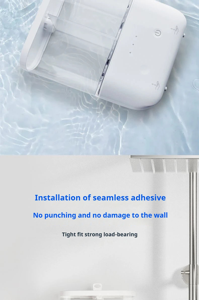 Dual-Head Wall-Mounted Automatic Soap Dispenser