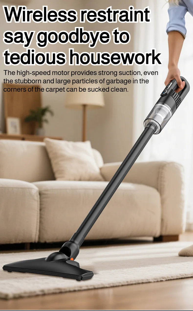 Wireless Car Vacuum Cleaner 4500Pa