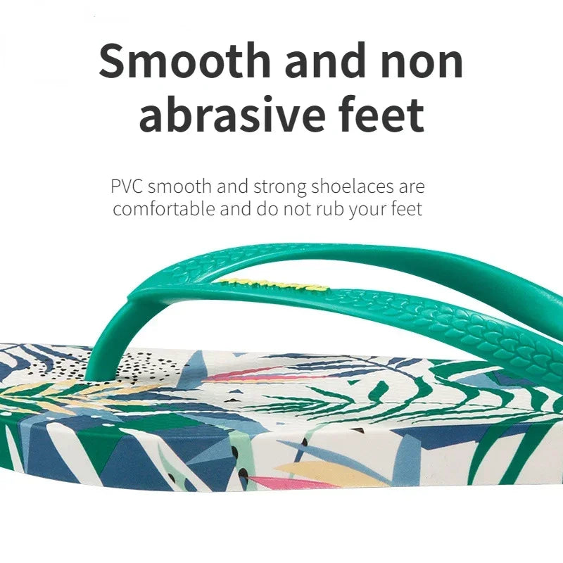 Women’s Beach Anti-Slip Herringbone Slippers