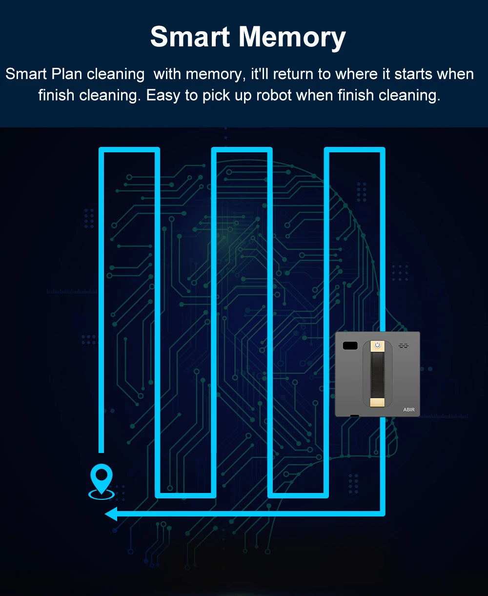 ABIR WD8 Robot Window Cleaner