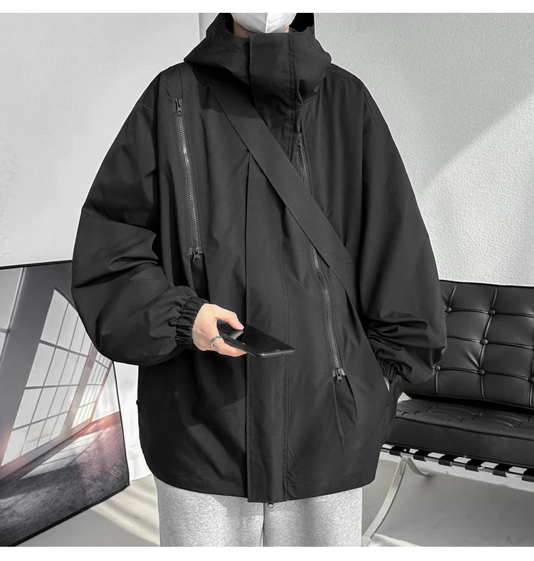 2024 Men’s Hooded Bomber Jacket