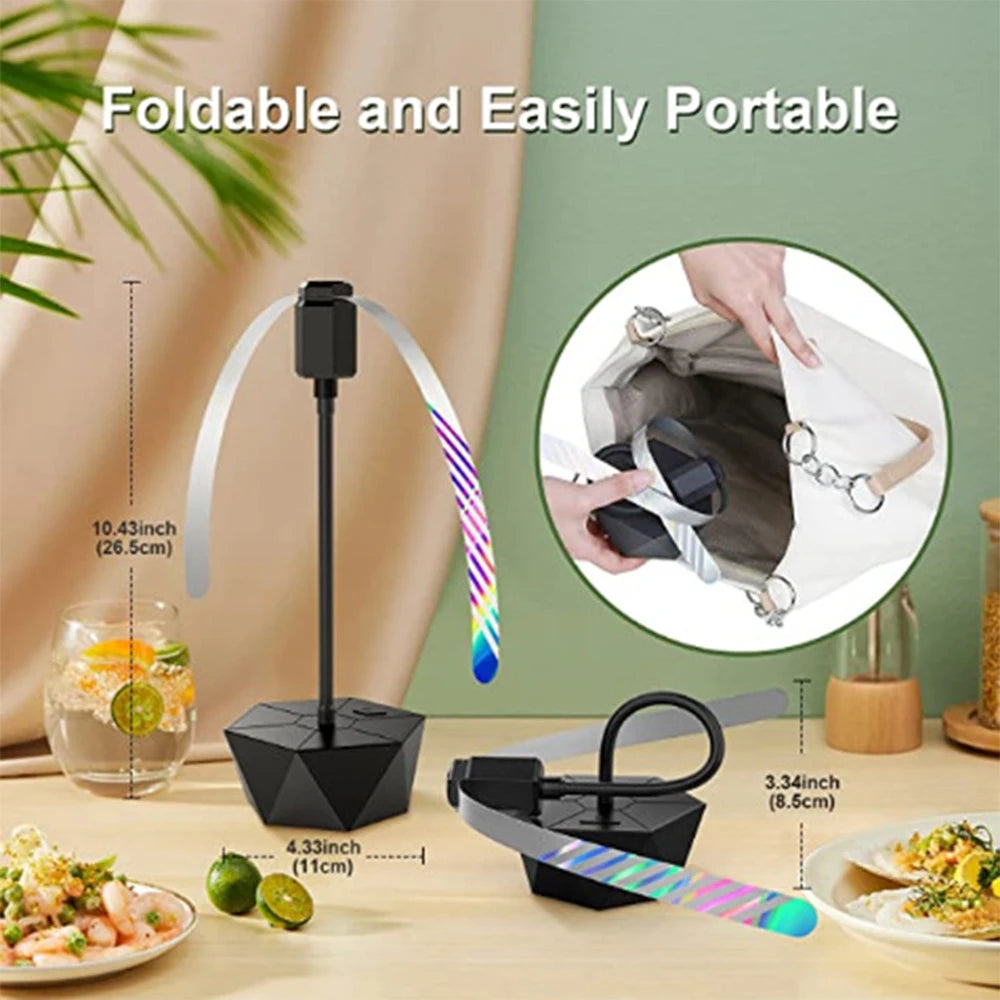 Retractable USB Fly Repellent Fan