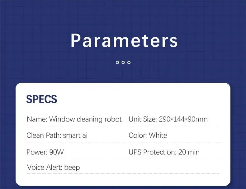 Smart Window Cleaning Robot