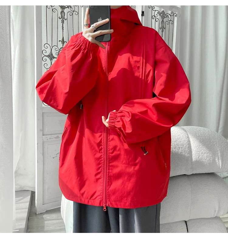 2024 Men’s Hooded Bomber Jacket