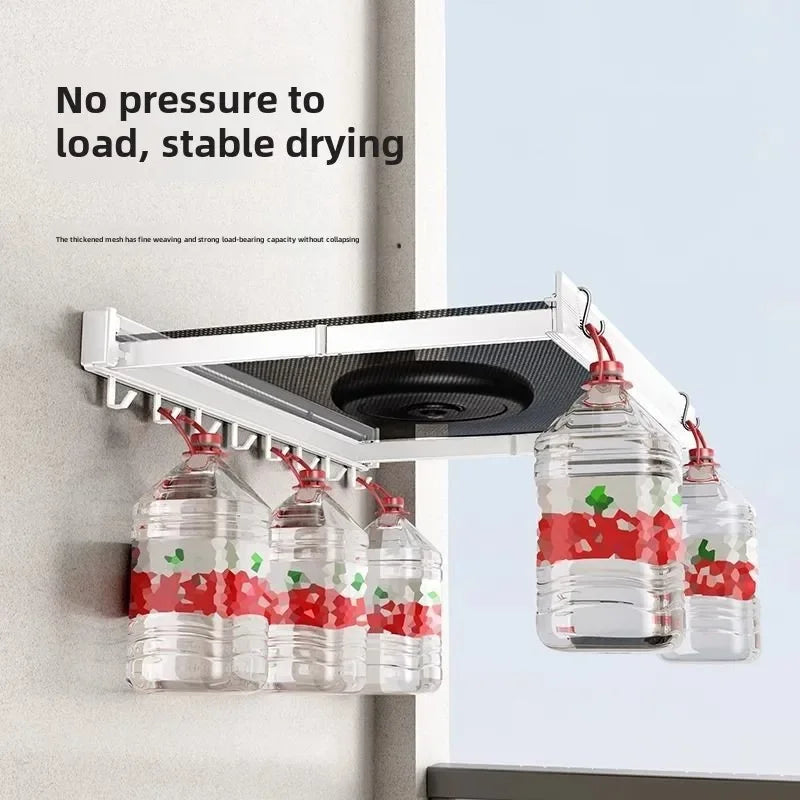 Invisible Folding Bathroom Towel Rack