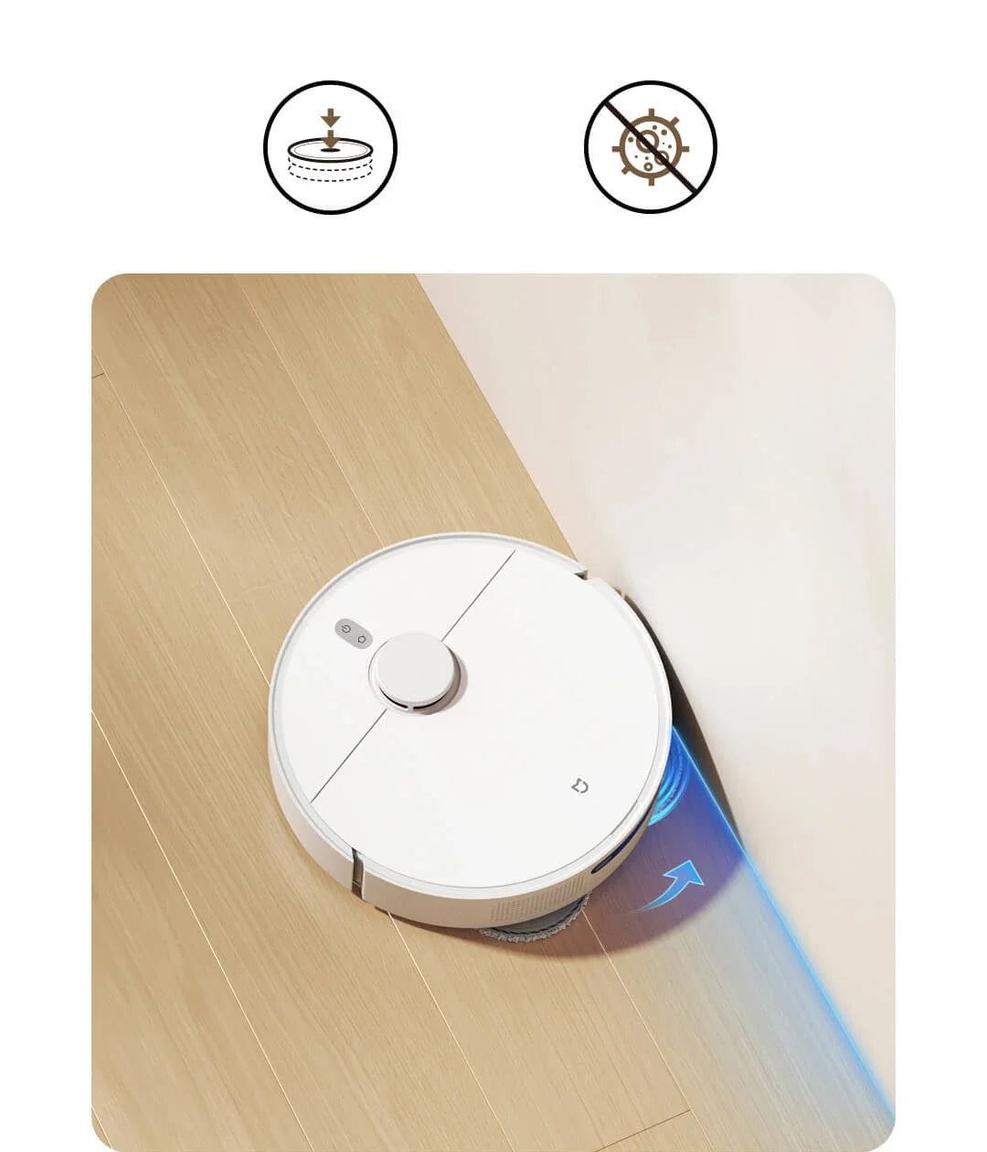 Xiaomi Mijia H40 Self-Cleaning Robot Vacuum