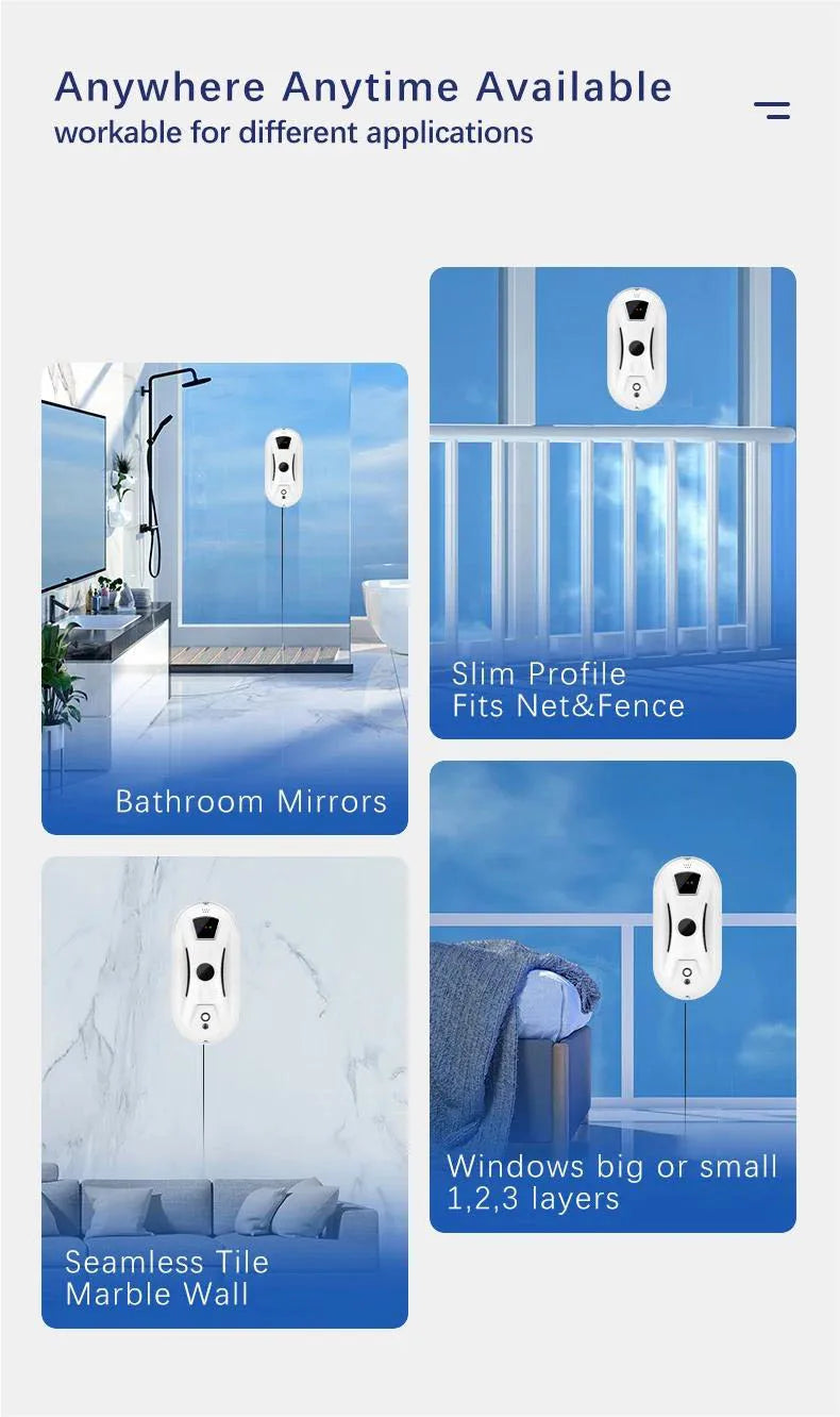 Smart Window Cleaning Robot